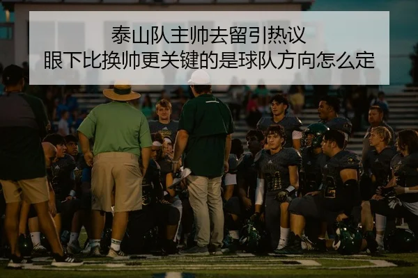 泰山队主帅去留引热议 眼下比换帅更关键的是球队方向怎么定